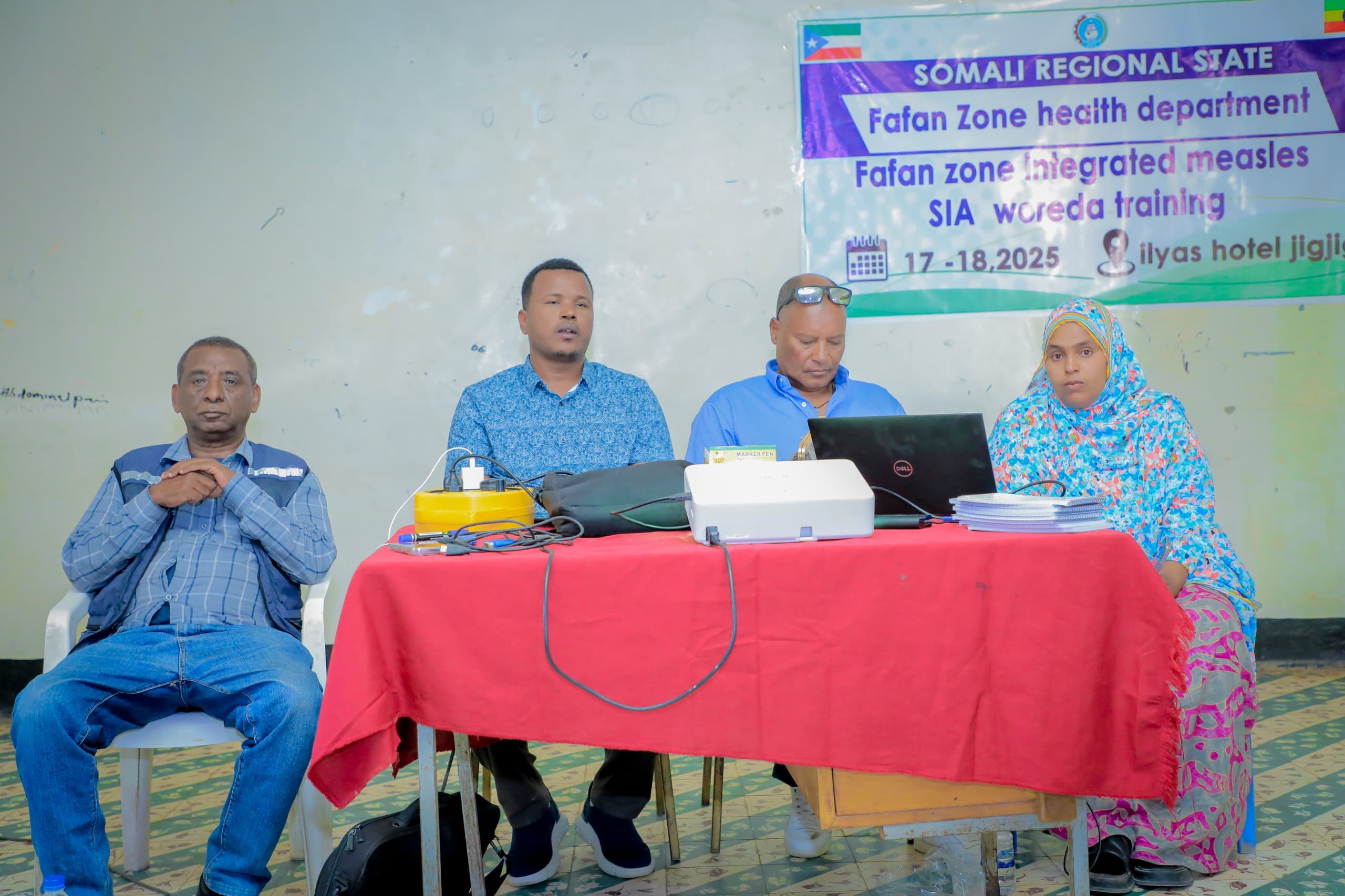 SHIFA volunteers taking part in a community outreach event