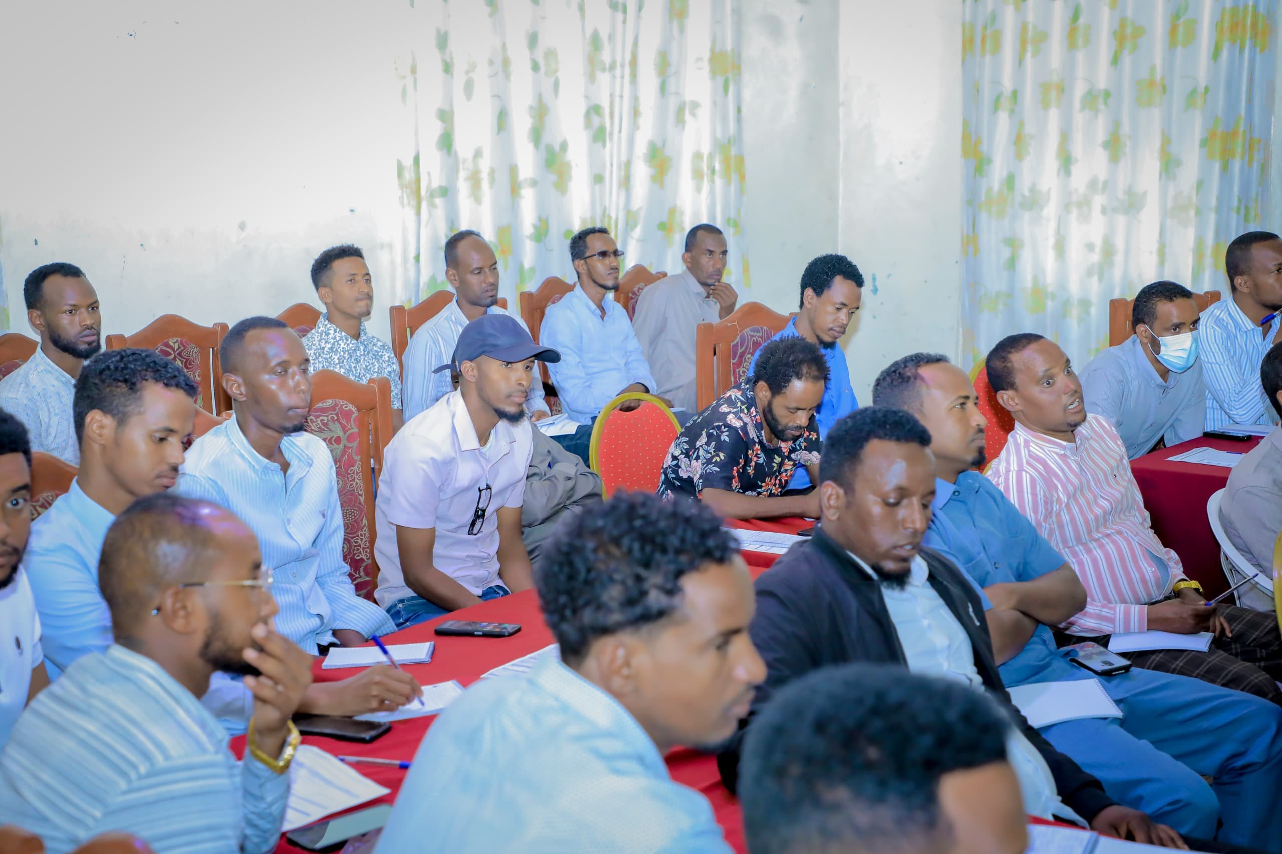 SHIFA team members attending a community health training session